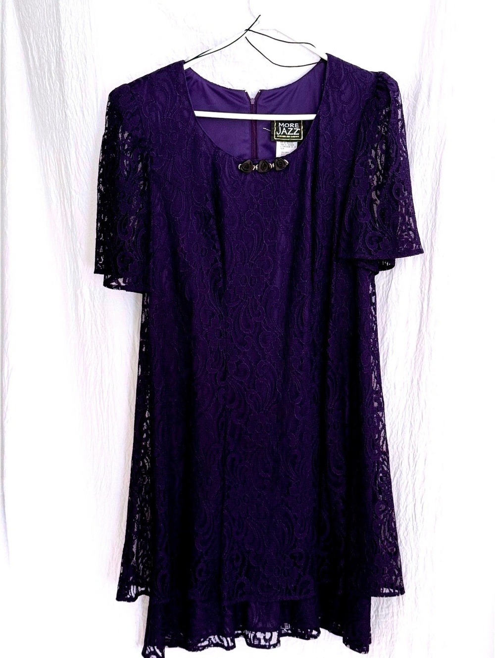 🆕LISTING🆕 More Jazz by A Chorus Line navy lace swing dress